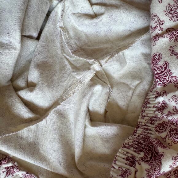 Coldwater Creek Flannel Pajama PJ Pants Sz 3X EUC Elastic Waist Pull On Casual - Picture 8 of 14